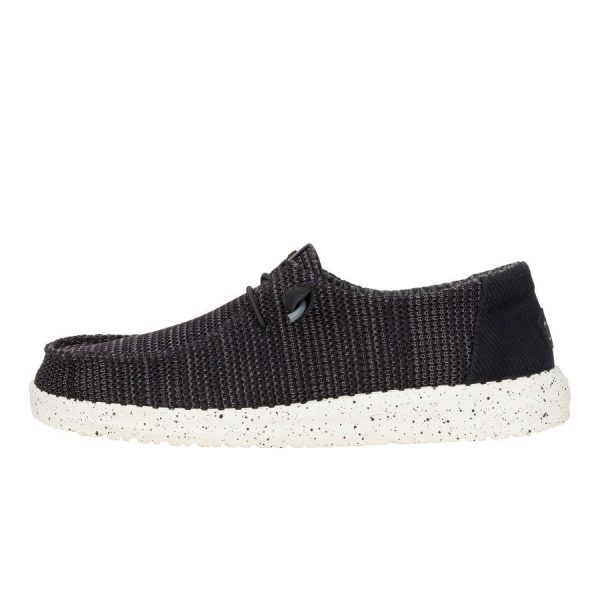 Wendy Stretch Sox Wide - Black/White