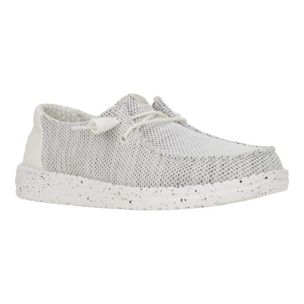Wendy Stretch Sox Wide - Stone White