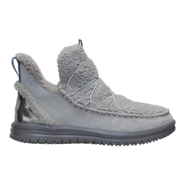 Camden Suede Cozy - Charcoal
