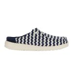 Wendy Slip Terry Stripe - Navy Blazer/Egret