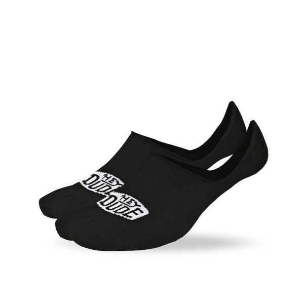 HEYDUDE No Show Sock 3 Pack - Multi Grey/White/Black