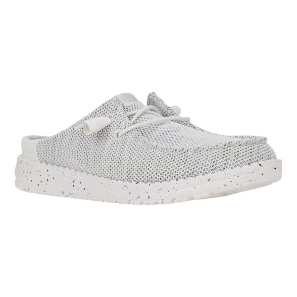 Wendy Slip Stretch Sox - Stone White