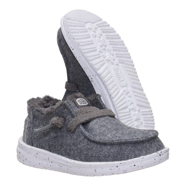 Wendy Toddler Wool Cozy - Charcoal