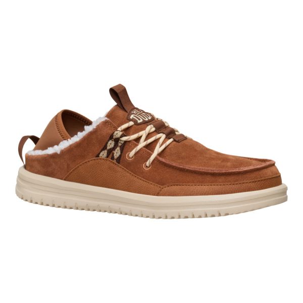 Bradley Blipper Suede - Argan Brown/Multi