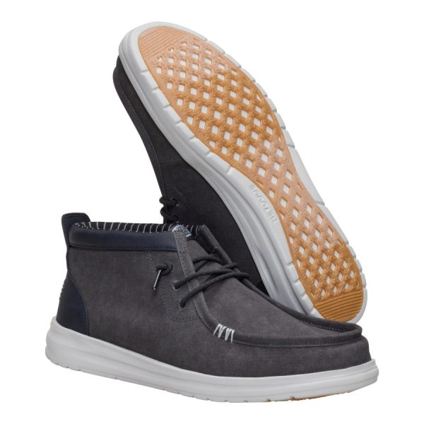 Wally Mid Gripr Vin Classic - Black Oyster/Black