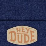 HEYDUDE Patch Beanie - Navy