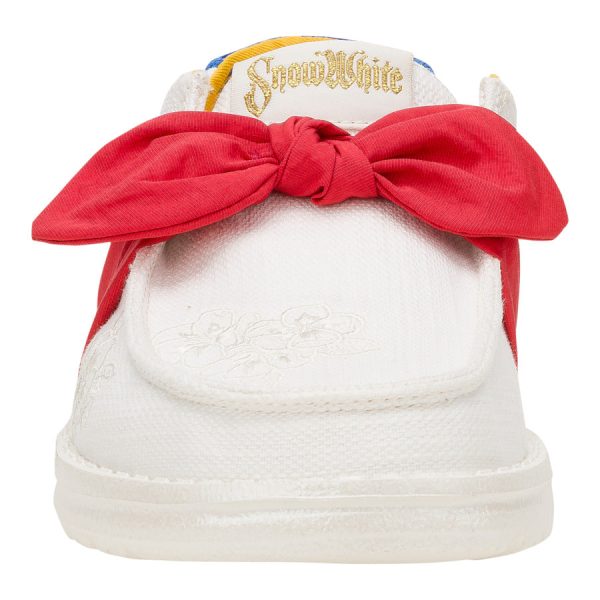 Wendy Bow Snow White - White/Blue/Red