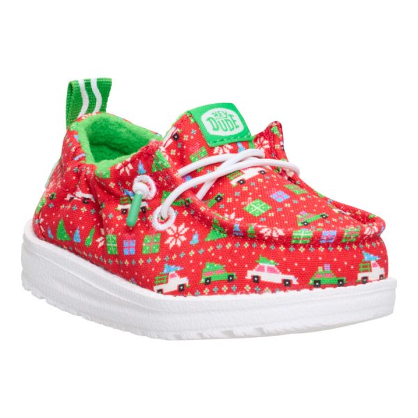 Lildude Holiday Sweater - Red/Green