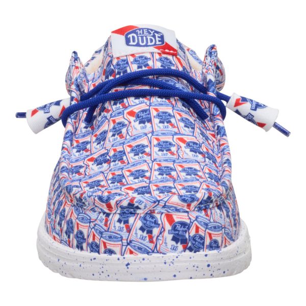 Wally Pabst Blue Ribbon - Red/White/Blue