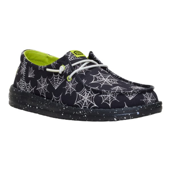 Wendy Spider Webs - Black/Black