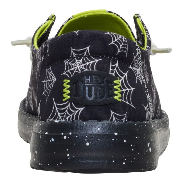 Wendy Spider Webs - Black/Black