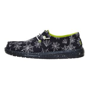Wendy Spider Webs - Black/Black