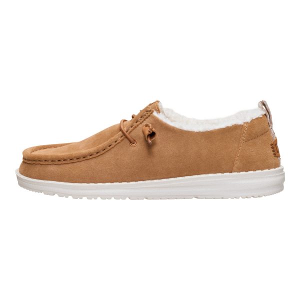 Wendy Suede Shearling - Lion Orange/Multi