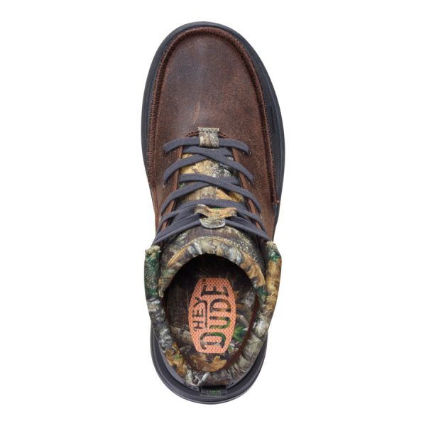 Bradley Realtree Edge Suede - Mole Brown/Camo