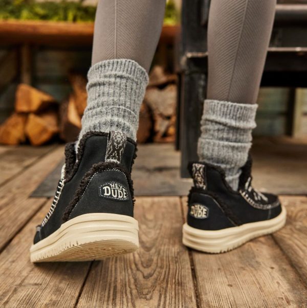Camden Suede Cozy - Black