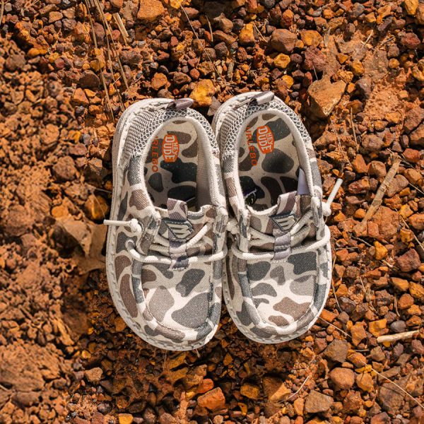 HEYDUDE X BURLEBO Wally Funk Toddler Deer Camo