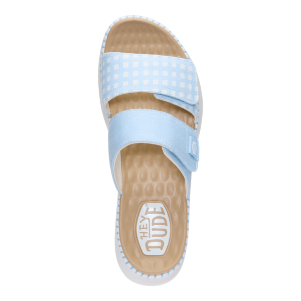 Delray Slide Gingham