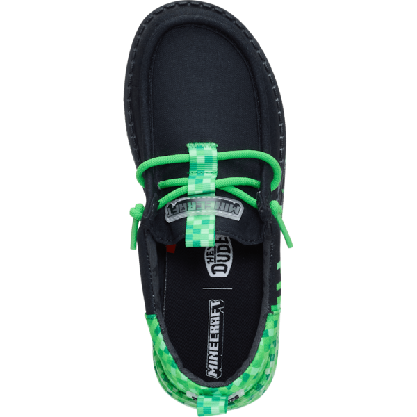 Minecraft X HEYDUDE Wally Funk Youth Creeper
