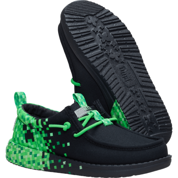 Minecraft X HEYDUDE Wally Funk Youth Creeper