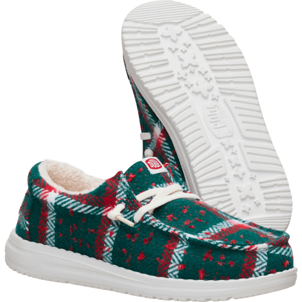 Wally Youth Confetti Plaid Cozy