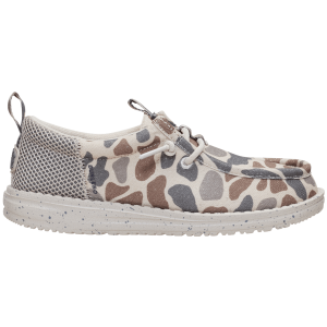 HEYDUDE X BURLEBO Wally Funk Youth Deer Camo