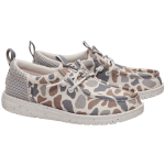HEYDUDE X BURLEBO Wally Funk Youth Deer Camo