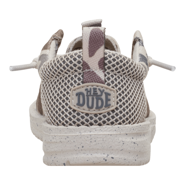 HEYDUDE X BURLEBO Wally Funk Toddler Deer Camo
