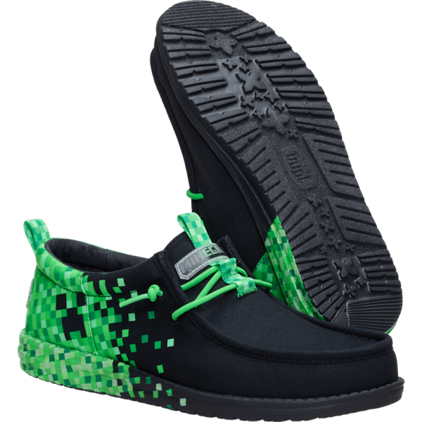 Minecraft X HEYDUDE Wally Funk Creeper
