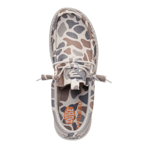 HEYDUDE X BURLEBO Wally Funk Deer Camo