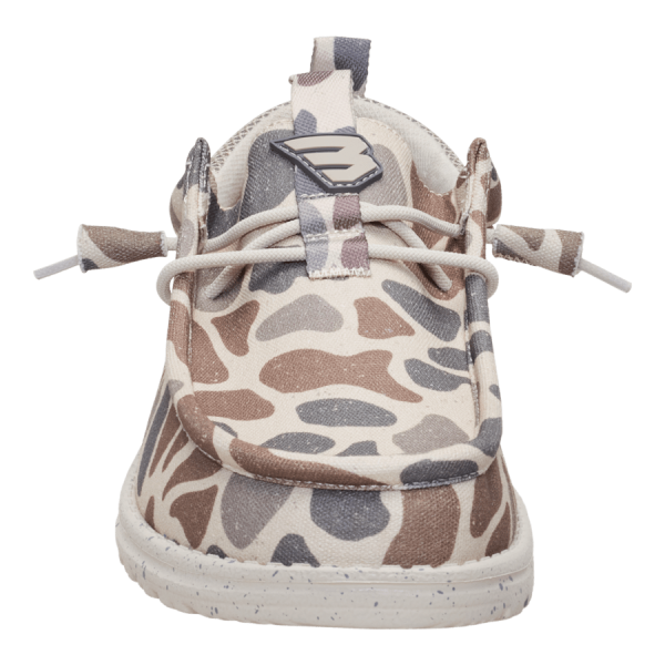 HEYDUDE X BURLEBO Wally Funk Deer Camo