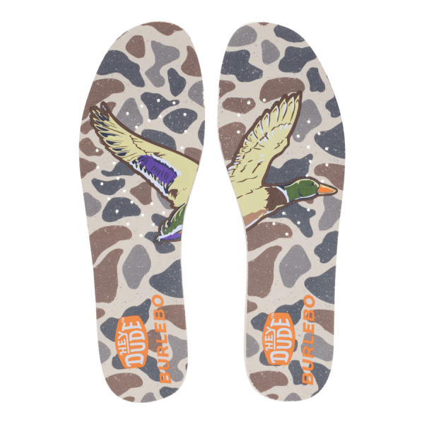 HEYDUDE X BURLEBO Wally Funk Deer Camo