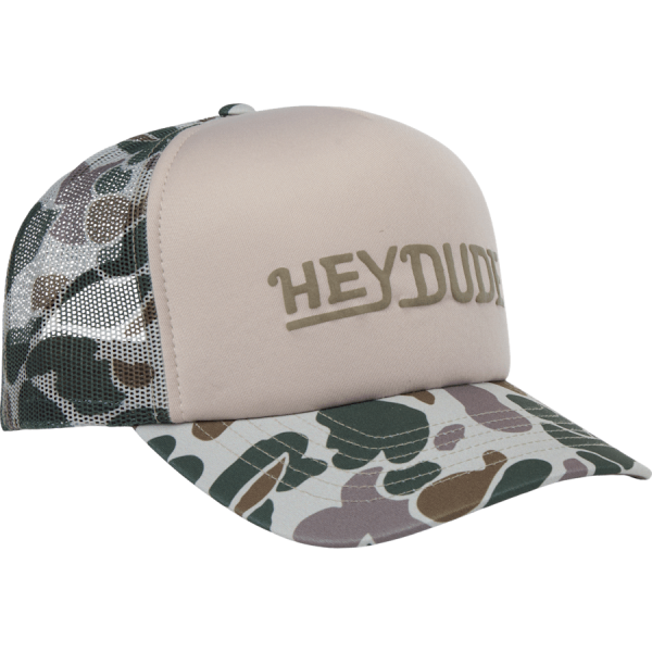 HEYDUDE Camo Foam Trucker